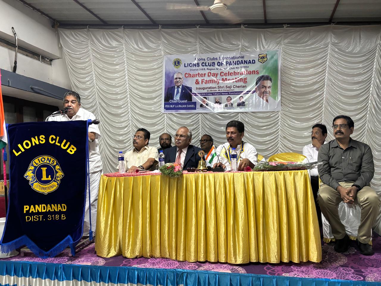 ലയൺസ് ക്ലബ്ബിന്റെ സ്ഥാപക ദിനവും കുടുംബ സംഗമവും